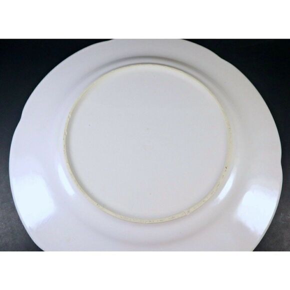 OOAK Artisan Hand Painted Cat Plate Signed Janz Katz 13 Kitten Heart Local Craft - Picture 6 of 6